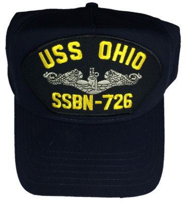 USS OHIO SSBN-726 HAT USN NAVY SHIP SUBMARINE ALWAYS FIRST NUCLEAR POWER MISSILE