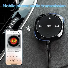 Car Audio Kit W/ 3.5mm Dongle USB Charger Bluetooth Receiver BT to Aux Adapter