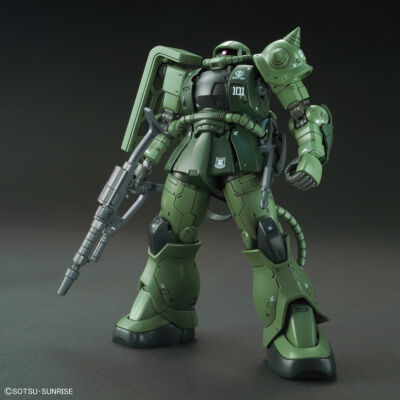 BANDAI HG 1/144 MS-06C-6/R6 ZAKU II TYPE C-6/R6 Model Kit Gundam