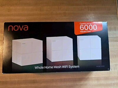 Tenda Nova Mesh WiFi System MW6 (3-Pack) - Covers up to 6000 square feet
