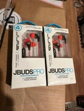 BUYER GET 2/ORDER JLab Audio JBudsPRO Premium In-Ear Earbuds Headphones w/ Mic
