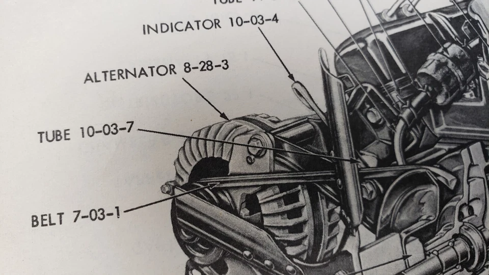 1965-1966 Plymouth Chrysler Engine Oil Level Indicator Dipstick Tube 2463010 NOS - Image 3 of 4