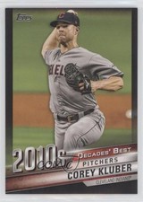 2020 Topps Decades Best Series 2 Pitchers Black 273/299 Corey Kluber #DB-99 0ms5