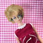 Vintage Barbie Doll Midge Bubble Cut Ash Blonde Mattel 1960s Japan