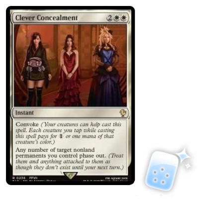 CLEVER CONCEALMENT Final Fantasy Commander Magic MTG MINT CARD