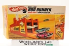 Hot Wheels Dual-Lane Rod Runner Hand Shift Power-Booster w/ Box 1969 Mattel Vtg
