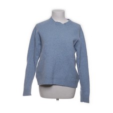 Uniqlo, Strickpullover, Größe: L, Blau, Wolle, Einfarbig, Damen #1Xt