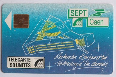 Smartcard France Intern S.E.P.T. Caen 1988 (54436)