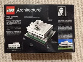 Lego Architecture Villa Savoye 21014 New Free Ship Insured
