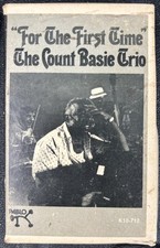 COUNT BASIE TRIO  For The First Time  Audio cassette