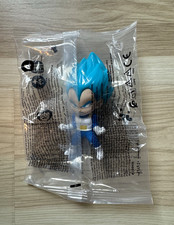 Burger King Dragon Ball Super Vegeta Blue Hair Plastic Action Figure Toy