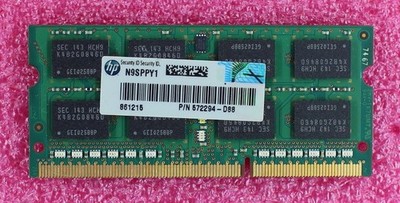 RAM HP 8GB (2x4GB) DDR3 1333MHz PC3-10600 &ndash; Kit Memoria SO-DIMM Per Portatile