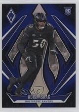 2024 Panini Phoenix Rookies Blue Fade 37/249 Adisa Isaac #152 14dq