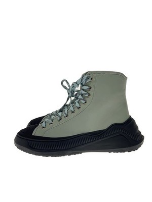 Oamc Over All Master Cloth Lace-Up Boots/40/Grn/Leather/Oasp89506A 3665