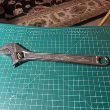Vintage Diamond 12" Adjustable Wrench Made In USA