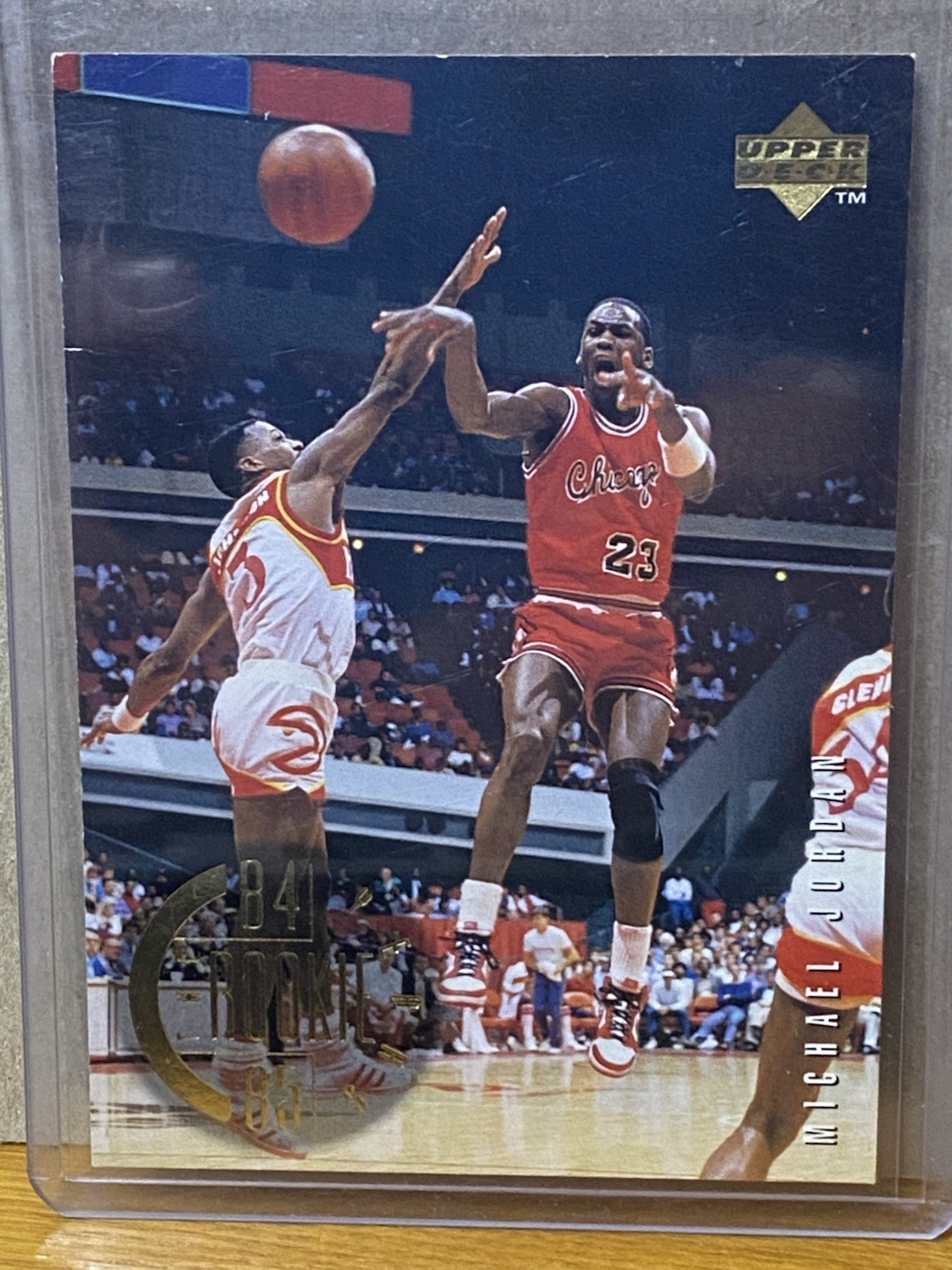 Michael Jordan 1995-96 Upper Deck The Rookie Years #137