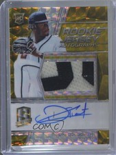 2019 Panini Chronicles Spectra Gold Vinyl Prizm 1/10 Touki Toussaint Auto 0c2