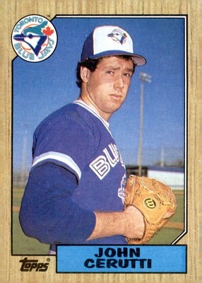 1987 Topps #557 John Cerutti
