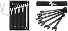 11-Piece Long Pattern Combination Wrench Set, 1"-2", 12 Point, Chrome Vanadium S