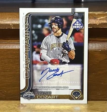2025 Topps Pro Debut Jacob Cozart Auto #PD-3 Guardians
