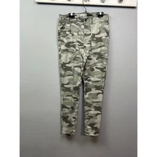 Jolt Camouflage Print Utility Pants Womens Size 5/27W Casual Military