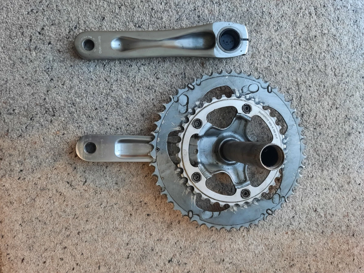 New Shimano Tiagra FC-4700 2x10 Speed DOUBLE Chainring A SET 50-34T NO
