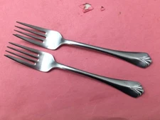 2 Kirk Stieff 1984 SPRIG Stainless Salad Forks