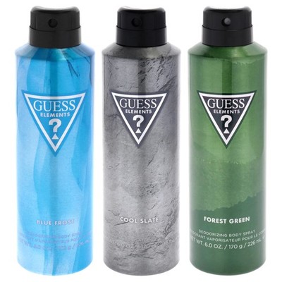 Guess Elements Kit by Guess for Men-3 Pc Kit 6oz