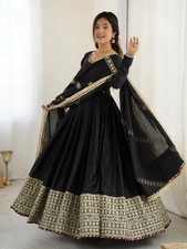 Beautiful Anarkali Gown Suit Indian Pakistani Designer Salwar Kameez Party Dress
