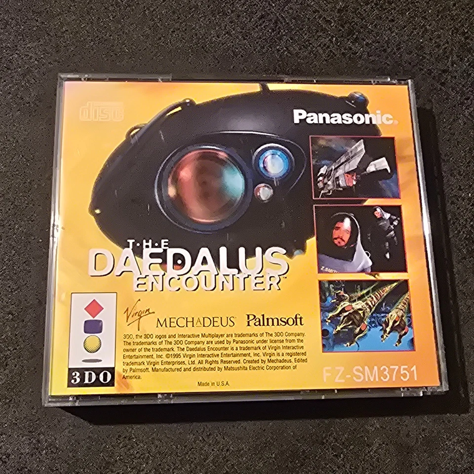 The Daedalus Encounter (Panasonic 3DO, 1995) Complete Tested Disc Case Manual - Image 2 of 4