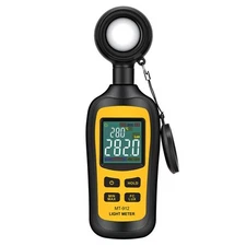 Light Meter Digital Illuminance Meter Handheld Ambient Temperature Measurer R...