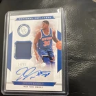 2019-20 Panini National Treasures Julius Randle Game Worn Jersey Auto /99