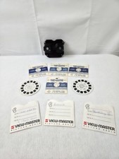 Sawyer's View-Master Black Bakelite Model C Vintage 40s - 50s 16 Reels