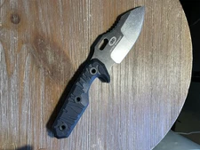 With Armour Mammoth 4”,  Fixed Broad Blade 440c Steel NIB!