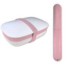 Soap Holder Soap Bar Box Dish Container Case, Toothbrush Travel Gym Pink Camping