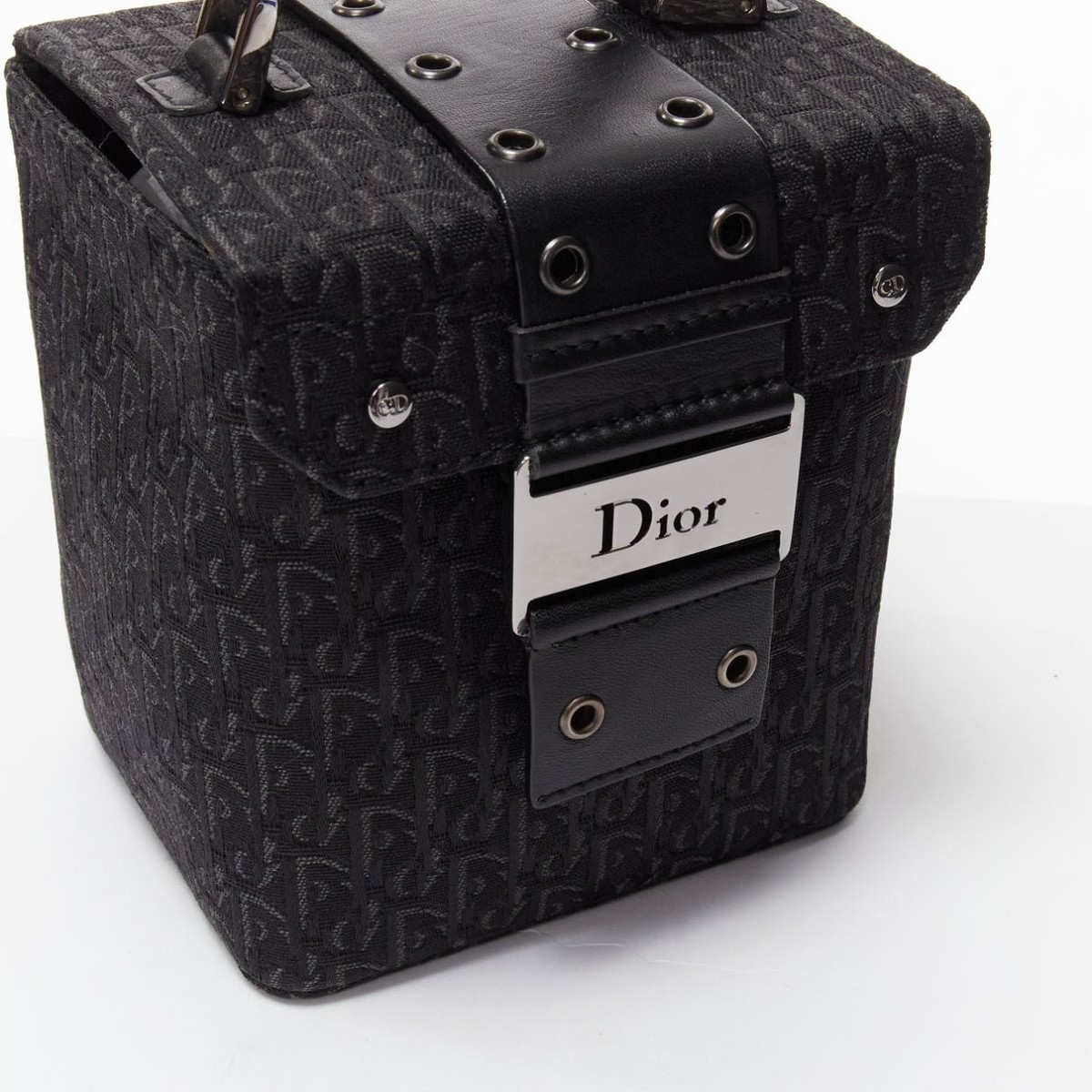 CHRISTIAN DIOR Vintage John Galliano black trotter Street Chic