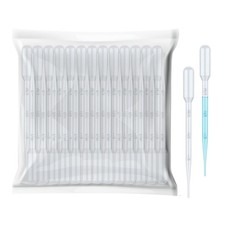 100Pcs 3Ml Disposable Plastic Transfer Pipettes Calibrated Dropper for Science E