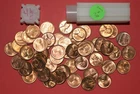 1946 S Lincoln Wheat Cent roll - BU and UNC