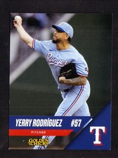 Yerry Rodriguez Texas Rangers Golden Chick Photocard