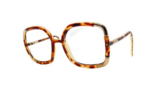 Vintage Ted Lapidus Paris Sunglasses Black Gold Original  display picture 1