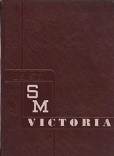 High School Yearbook Millinocket Maine ME Saint Martin Of Tours High School 1957