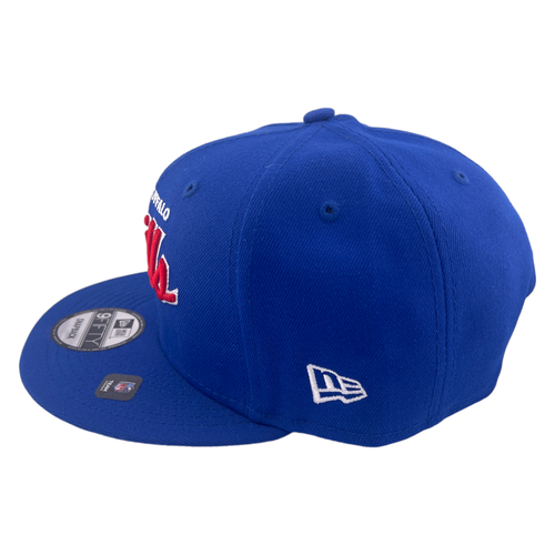 Cappello Snapback New Era Buffalo Bills Team Script logo NFL blu/grigio UV 9FIFTY - Foto 4 di 7