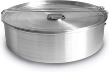 Molde de flan con tapa - XL (10,5 X 3,2 pulgadas) - Auténtico diseño mexicano