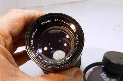 Vivitar 70-150mm f3.8 Manual Focus OM-Mount Zoom Lens for Olympus 2 - Picture 5 of 15