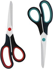 Scissors, 2 Pack 7.5 inch Scissors for Office and Home, All Purpose...