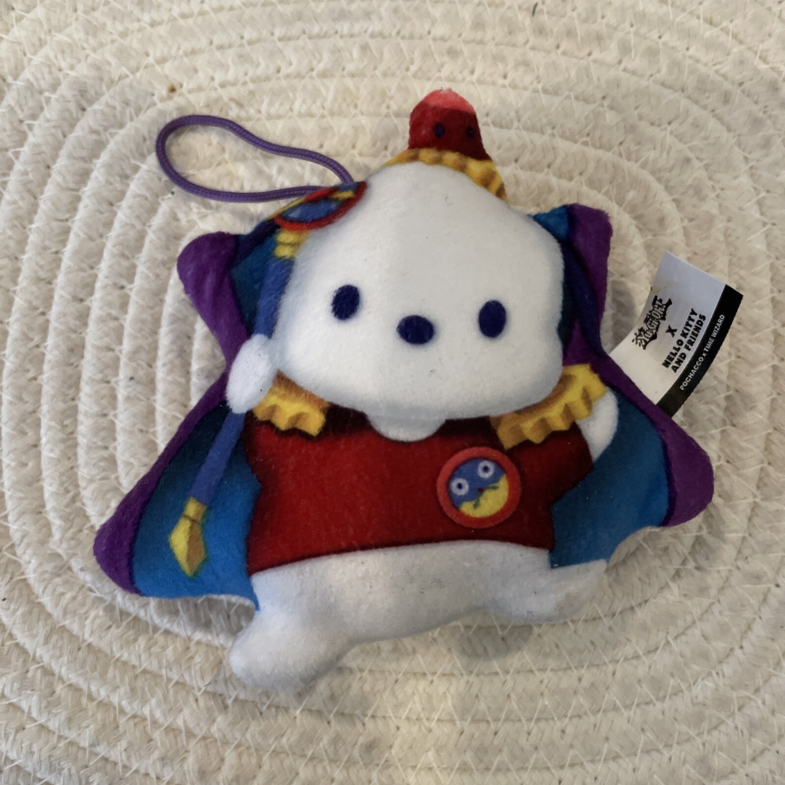 2024 McDONALD'S Yu-Gi-Oh Hello Kitty Plush HAPPY MEAL TOYS Pochacco Time Wizard