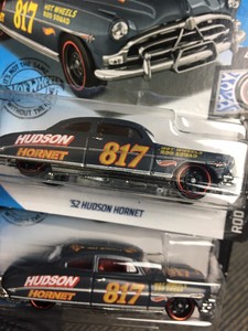  LOT 2 HW 2020 Hot Wheels 52 Hudson Hornet Vintage Stock 