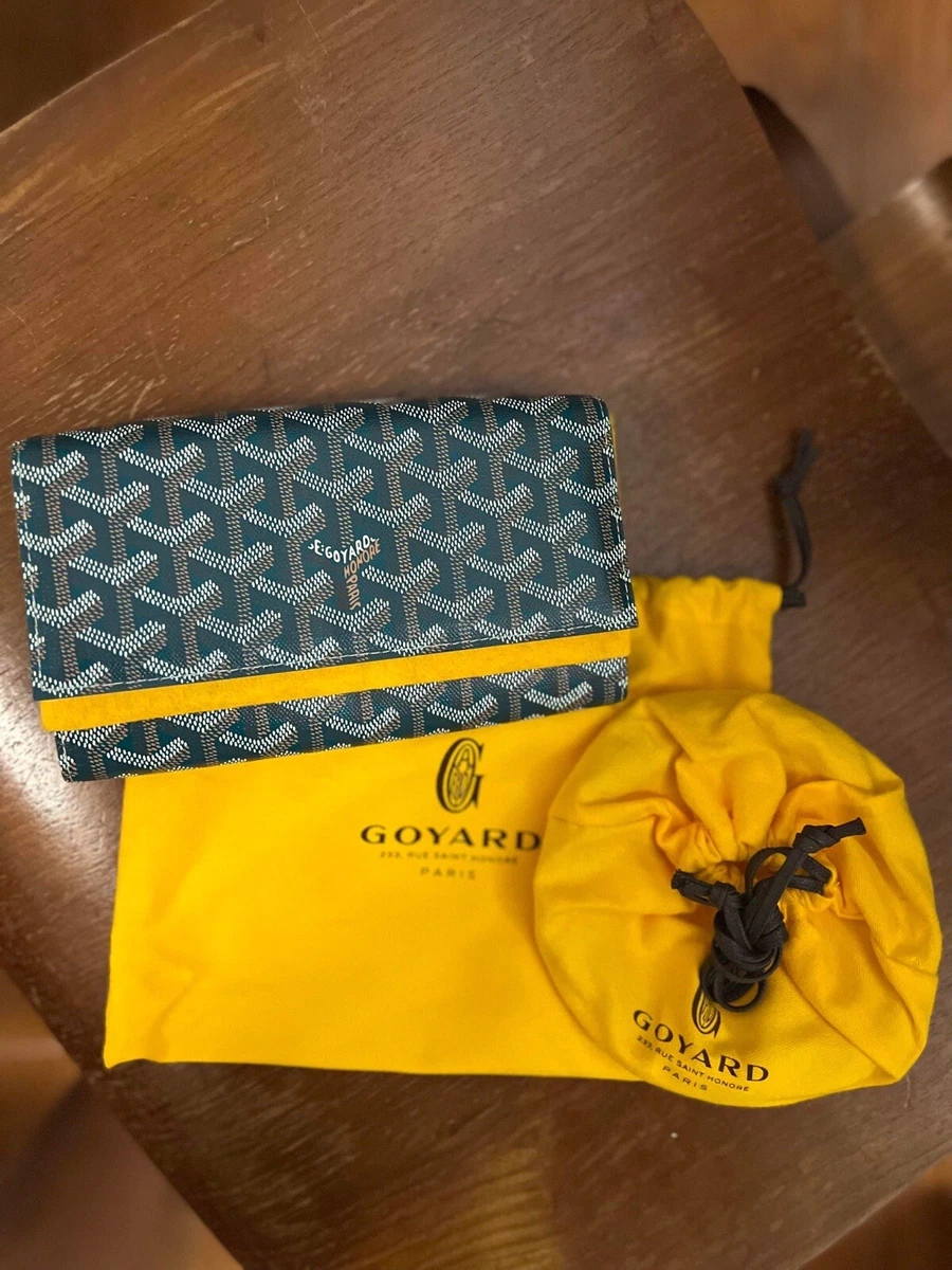 Goyard Bicolor Varenne Continental Wallet w/Strap – The Closet