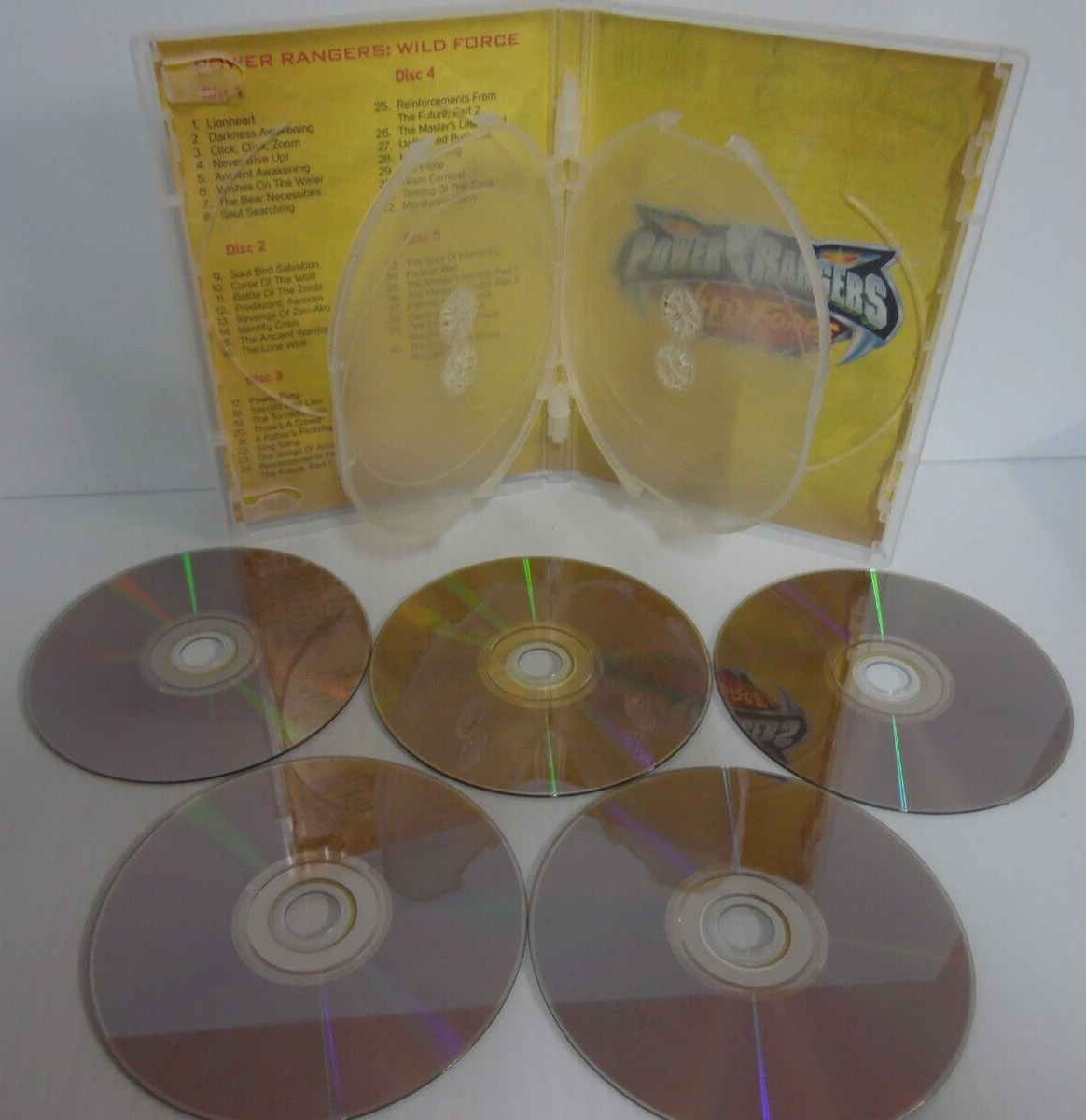 Power Rangers: Wild Force: the Complete Series (DVD, 2002