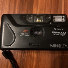 Minolta Freedom AF 35 Quartz Date Vintage. Untested